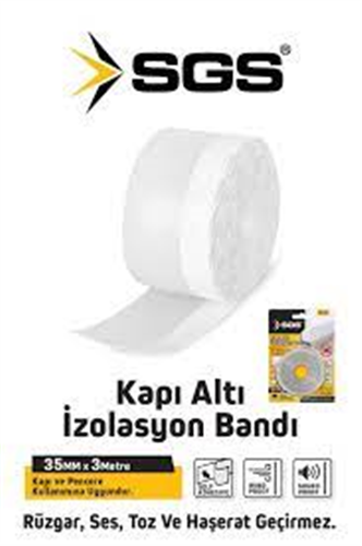 SGS KAPI ALTI İZOLASYON BANDI 35MMX3METRE